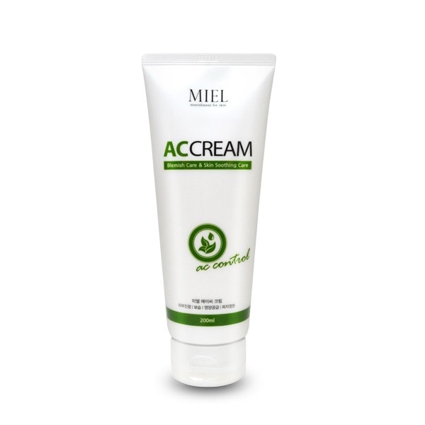 AC仕上げクリーム・高保湿 200ml [皮脂分泌コントロール/高保湿/鎮静効果で健やかな肌へ導く韓国エステ仕様]