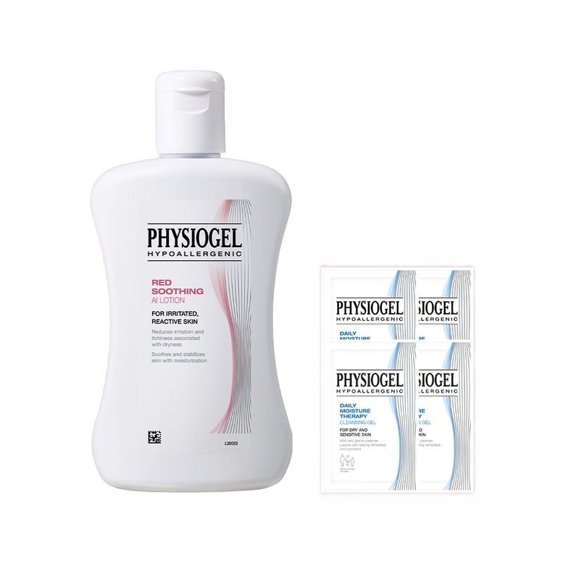 フィジオゲルレッドスーディングAIローション200ML +サッシェ5ml 4個