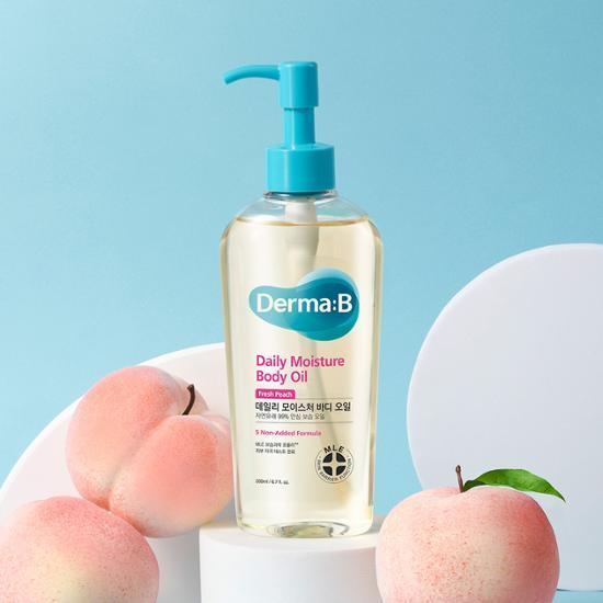 【大容量】デイリーモイスチャー ボディオイル 300ml（ピーチの香り）