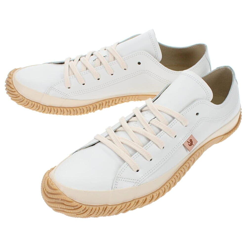 正規品 スニーカー SPM 110 ホワイト/ベージュ 191 カンガルーレザー