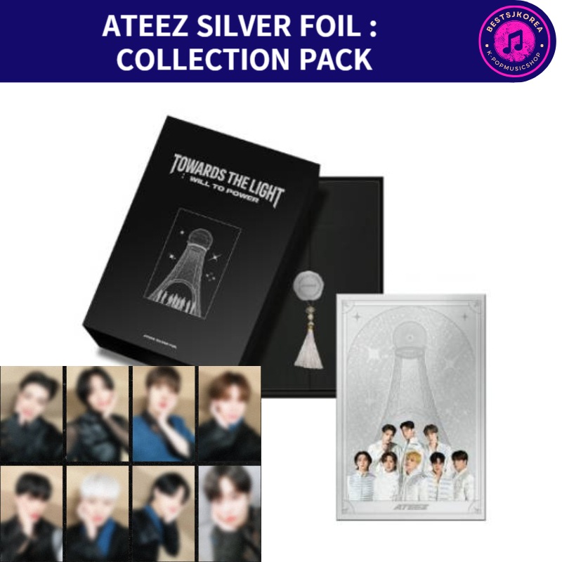 ATEEZ SILVER FOIL : COLLECTION PACK 22,500円
