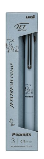 三菱鉛筆 3色ボールペン ジェットストリームプライム 0.5 限定 ピーナッツ リラックスブルー 書きやすい SXE3PRPN05RBL 4,876円