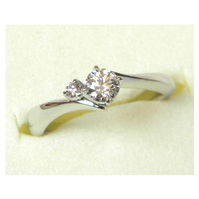 4℃ ｼﾞｭｴﾘｰ 指輪 ﾀﾞｲﾔﾓﾝﾄﾞﾘﾝｸﾞ Pt900 0.235ct F-VS1-EX #6 【中古】 (19881)