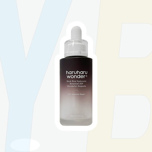 ハルハルワンダーブラックライスヒアルロニックボタニカル 2GF ワンダフルアンプル 30ml / シワ / 集中リンクルケア / 低刺激 / 抗酸化 / ビーガン /
