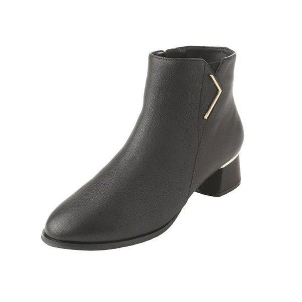 女性クッションUP国民アンクルブーツ WA09U34CX2_GN