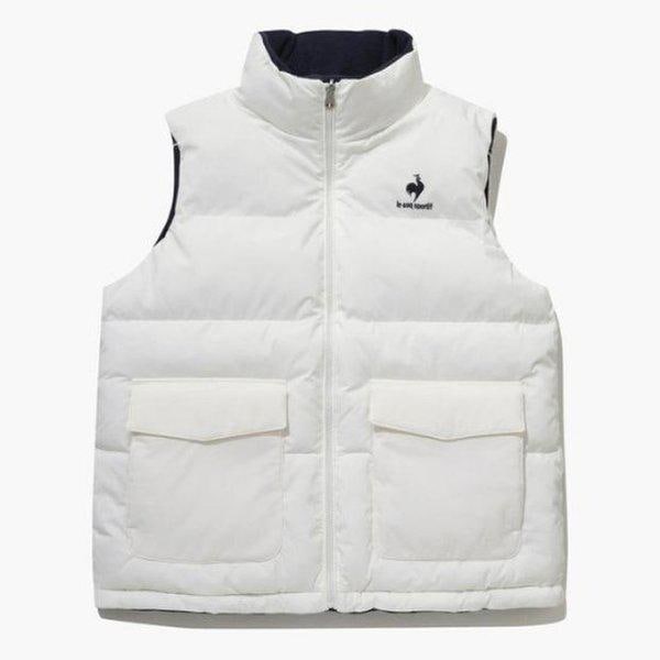 M ベスト UQC QP423TPDO1-IVY デュース リバーシブル ベスト / IVORY