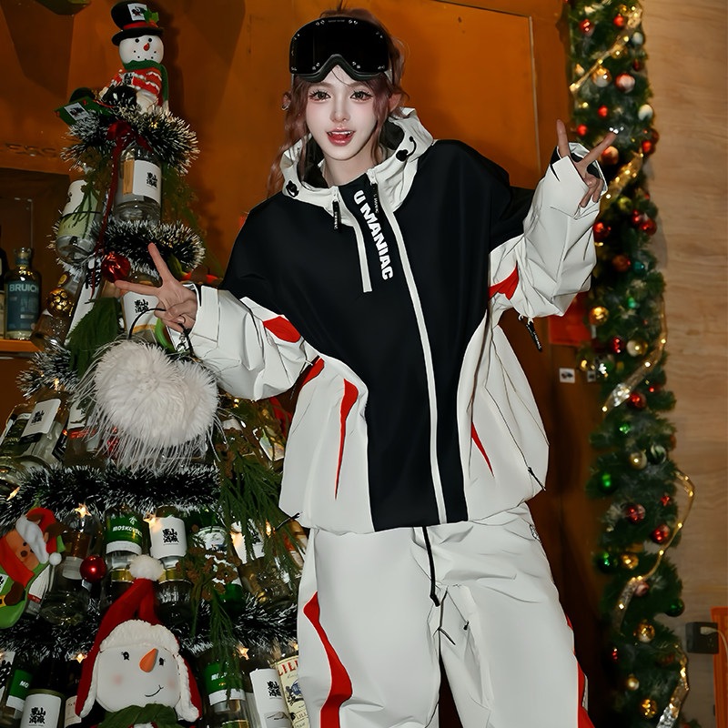 2025-2026NEW 2COLOR スノーボードウェア レディース メンズ スノーボードパンツ ジャケット スキーウェア スノーボードウェア