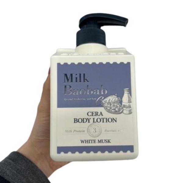 ミルクバオバブ セラ ボディローション ホワイトマスク 600ml x2個