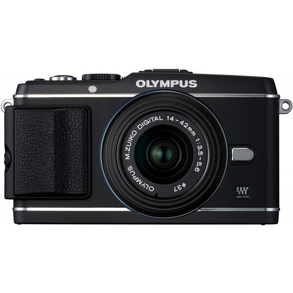 【中古】オリンパス OLYMPUS E-P3 レンズキット ブラック E-P3 LKIT BLK SDカード付き