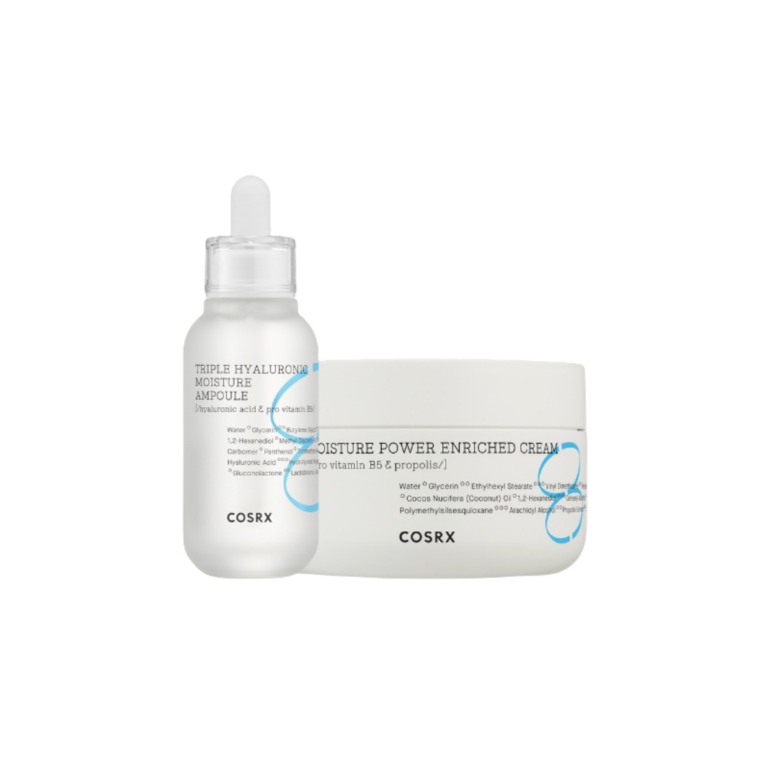 ハイドリウム トリプル ヒアルロン モイスチャー アンプル 40ml+ハイドリウムモイスチャーパワーインリッチドクリーム50mlセット