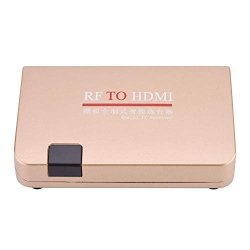 色：ゴールド US Fosa RFからHDMIへのコンバータ 電圧100-240V RFリプライHD