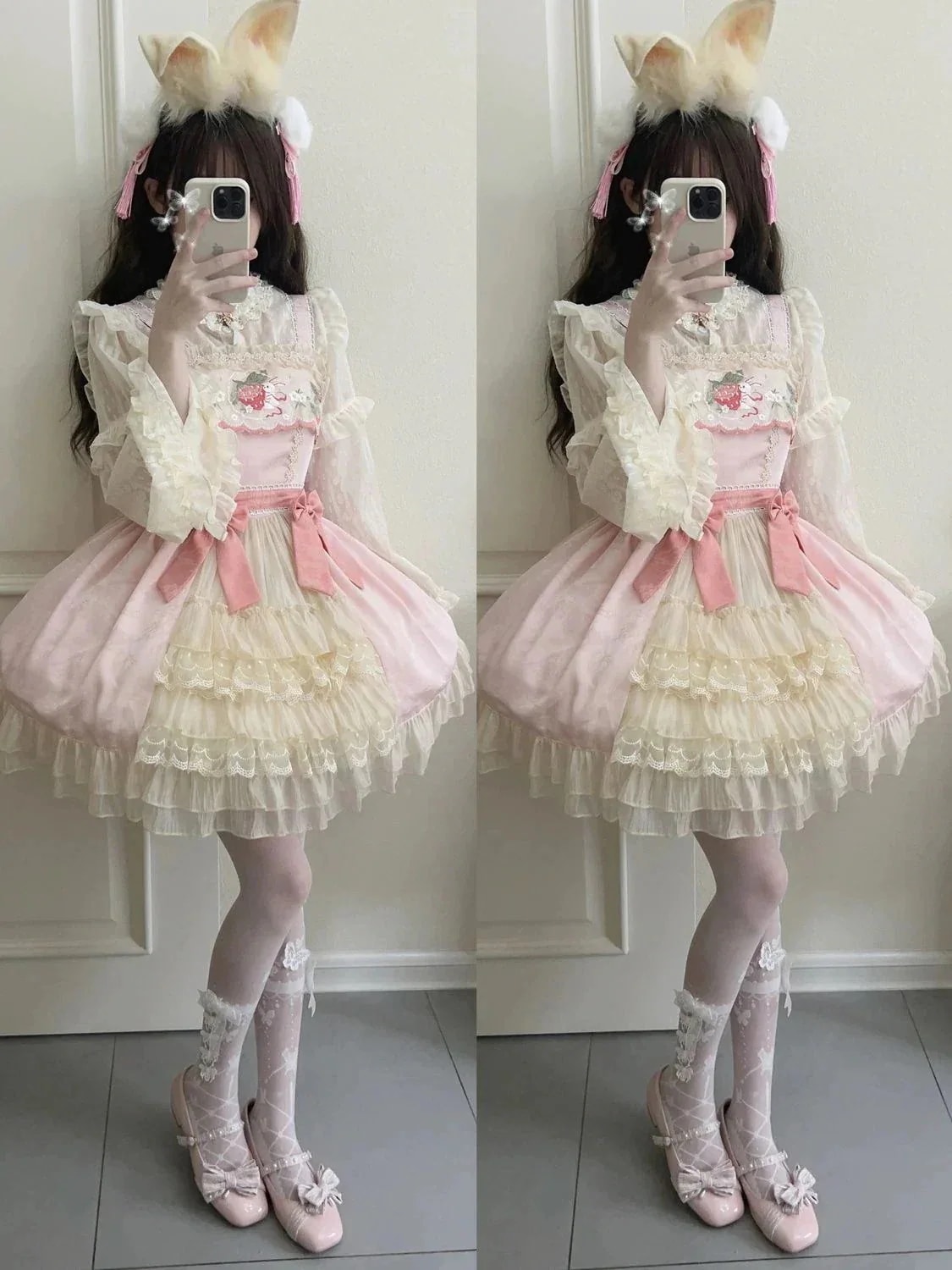 コスプレロリータロリータ洋2024春夏作jskキャミソールワンピース夏2024レディースドレス脚魅せミニスカート韓国ファッション