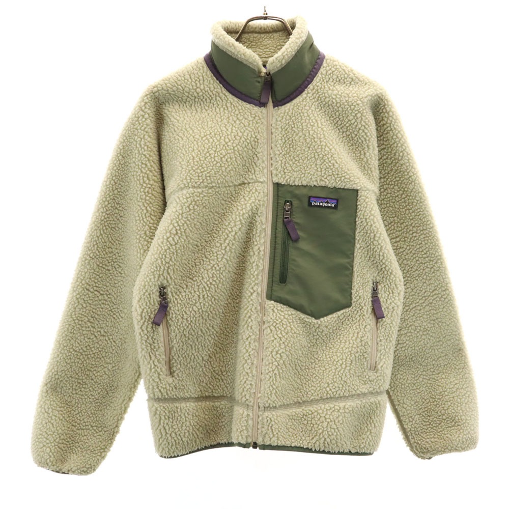 23056FA18 クラシックレトロX ボア フリースジャケット S ベージュ系 アウトドア メンズ 古着 14,489円