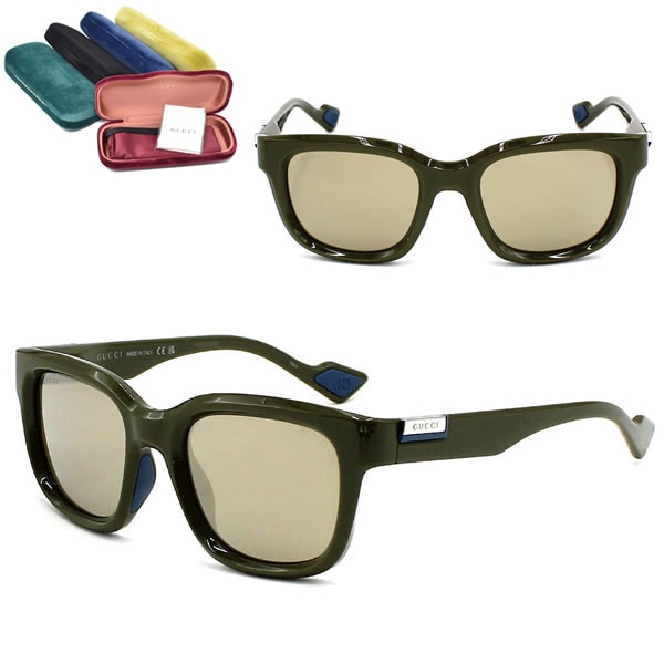 サングラス GG1621SA-003 サングラス アジアンフィット グリーン ブロンズ メンズ レディース ユニセックス