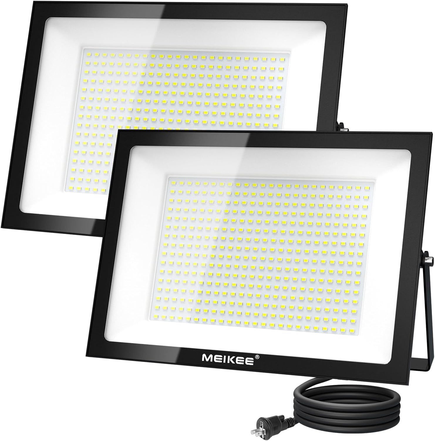 LED投光器 作業灯 超高輝度 昼光色 6500K 20000LM 省エネ 豪雨対応 IP66防水 2000w相当 5万時間点灯可能 13年間耐久度 省エネ 120広角 看板灯 駐車場 ガレージ 体