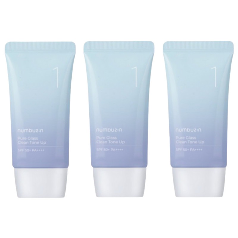 トーンアップクリアSPF50+PA++++50ml×3個 / さらっと明るい印象 / 韓国コスメ