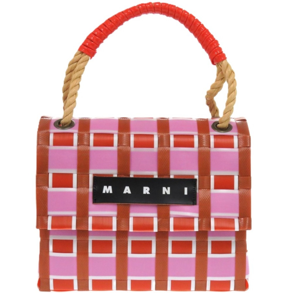 新品同様 ドクターバッグ トートバッグ/ポリプロピレン レッド 1477【中古】 レディース