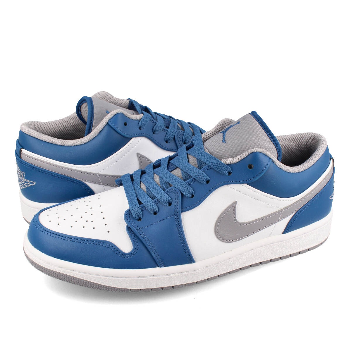 AIR JORDAN 1 LOW TRUE BLUE/CEMENT GREY/WHITE 【TRUE BLUE】