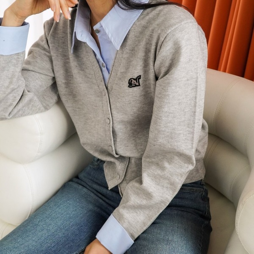 (リアーナニューヨーク) カーラシャツレイヤードカーディガン RRKQCD020