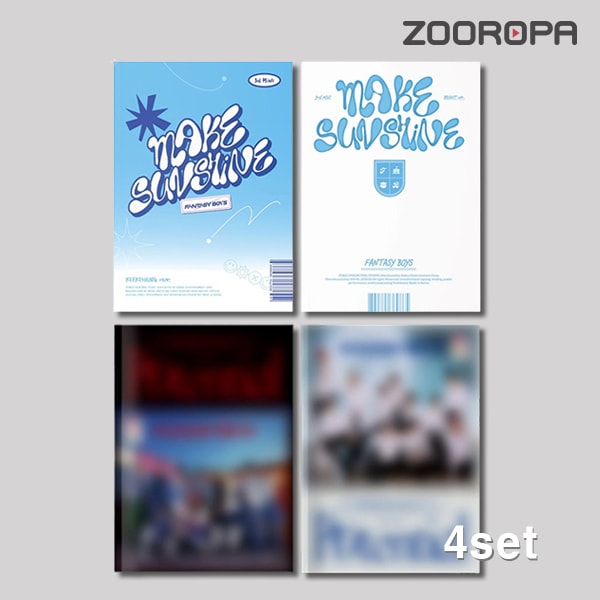 [4종세트] FANTASY BOYS 판타지 보이즈 MAKE SUNSHINE Potential 2집 3집