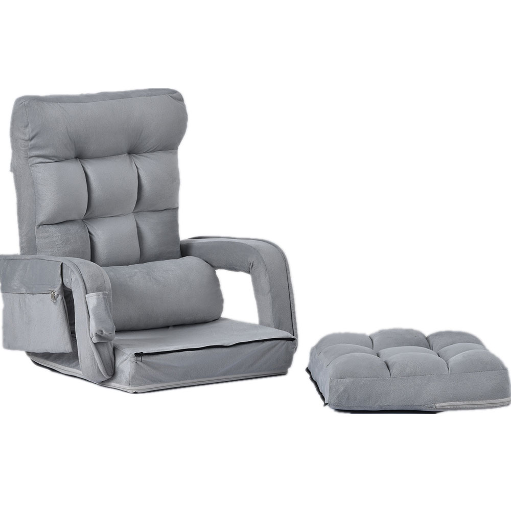 座椅子リクライニング 14段ギアリクライニングチェアーファブリック 座イス おしゃれ 椅子 いす