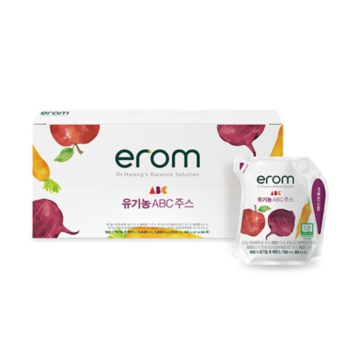 [NCT ドヨン PICK]オーガニック ABC ジュース 110ml x 24ea