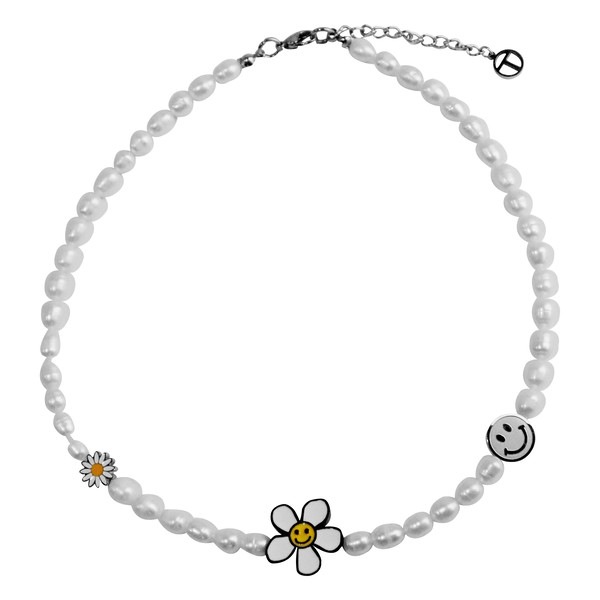 全てのアイテム Seasonless SMILEY CHOKER PEARL ネックレス 全てのアイテム Seasonless SMILEY CHOKER PEARL ネックレス