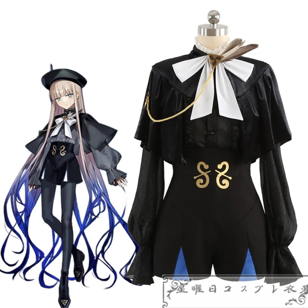 1087FateGrand Order Arcade FGO 第二再臨 ネモノア コスプレ衣装 コスチューム