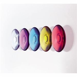 （まとめ） ソニック PM プッシュマグネット 直径30高さ6.5mm 色込 MG-796 1箱（5個） 15セット