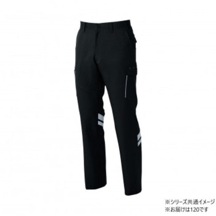 桑和 966 カーゴパンツ(反射材付き) 120サイズ ブラック(4) SOWA