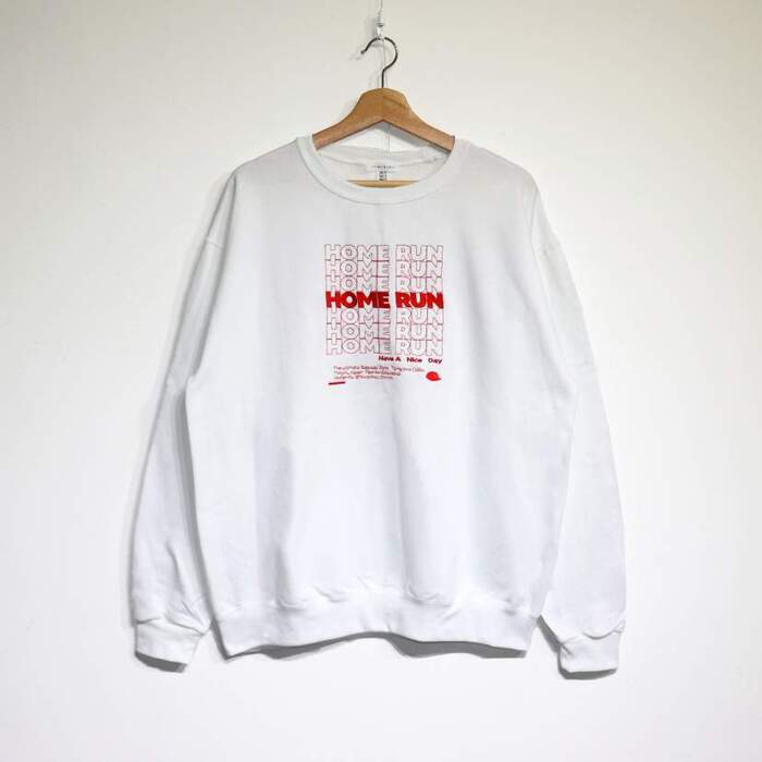タマニワ(TAMANIWA) HOME RUN SWEAT TMNW-189 RED