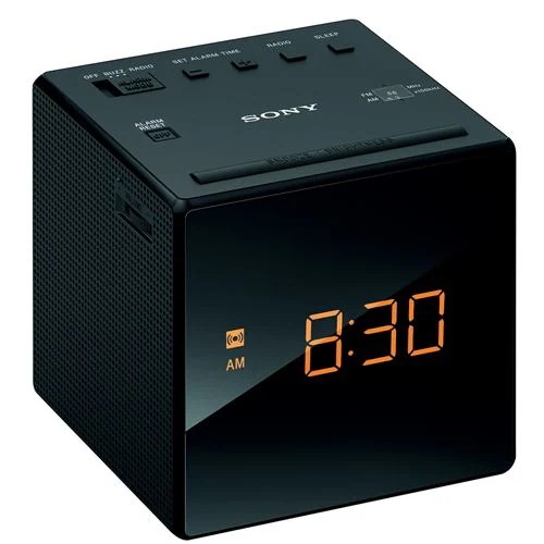 ソニー ICF-C1-B FM／AMクロックラジオ（ブラック） 5,558円