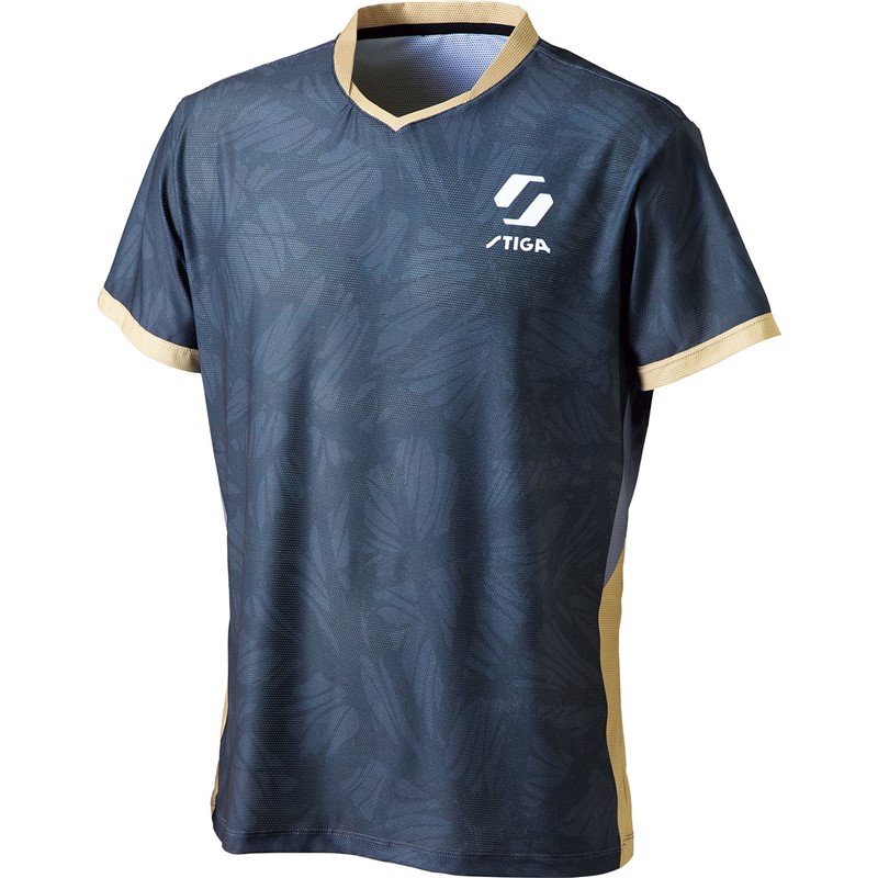 stiga(スティガ) STIGAシャツ KRーVII LBK XL 卓球ゲームシャツ (1840500107)
