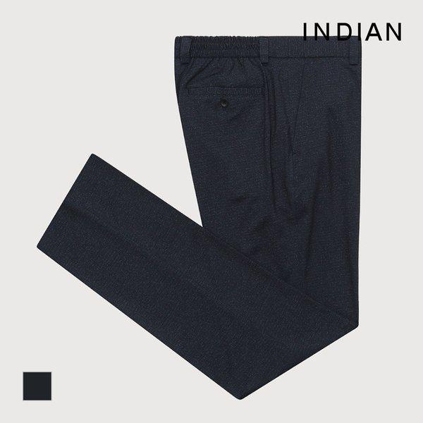 [INDIAN] 細かい組織のバンディングパンツ._MITDL4S1421