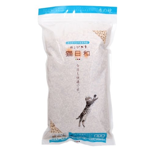 猫砂　わんわん　猫日和　木の砂　２．７ＬX２０袋　ＣＲＣ30―14―30―20―00