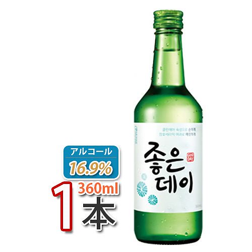 韓国焼酎ジョウンデー 360ml x 20本韓国焼酎/お酒/酒/焼酎/韓国焼酎/韓国お酒 焼酎（16.9度）