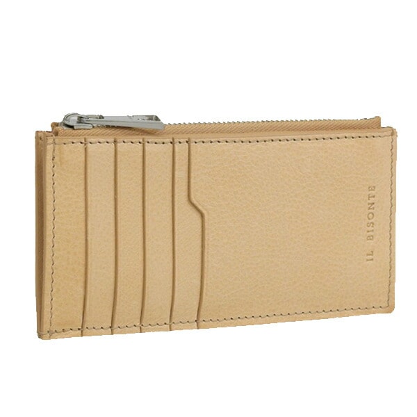イルビゾンテ 小物 レディース カードケース 名刺入れ レザー ナチュラル SVW001 PVX001 NA226C IL BISONTE