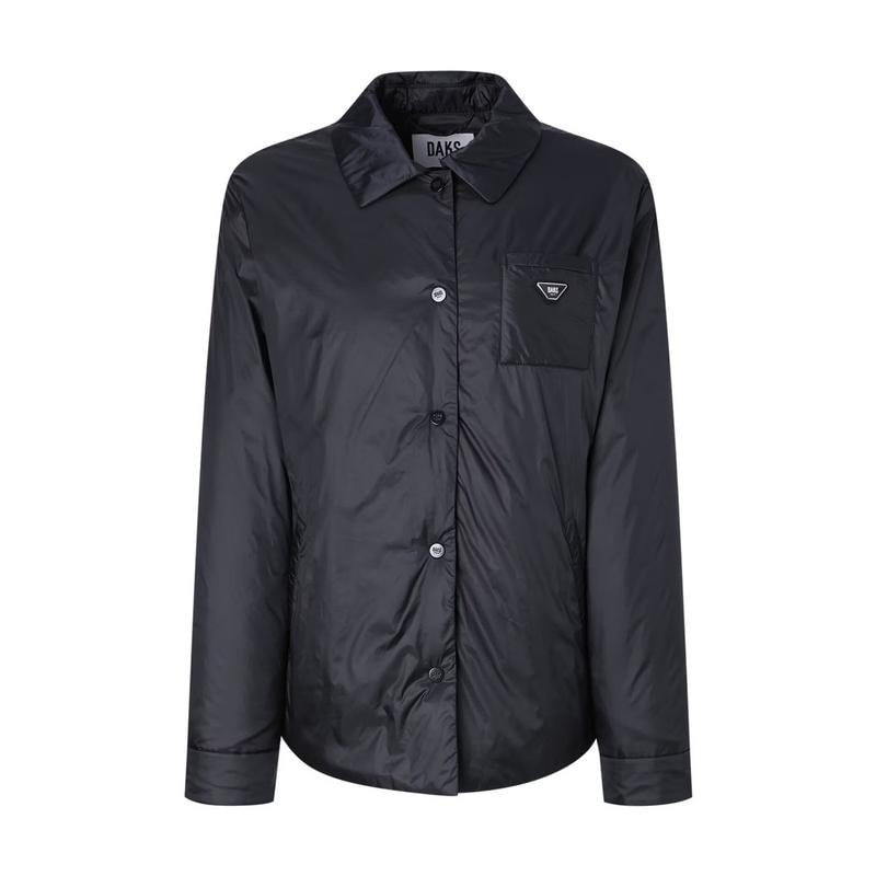 女性超軽量パディングシャツ型ジャンパー（DNJU5D711BK）_s