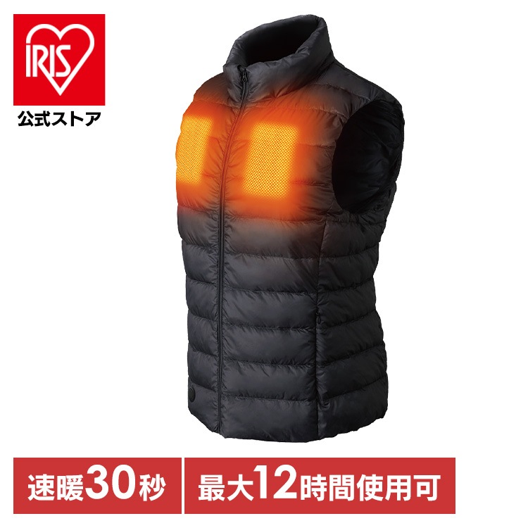 ヒートウェアウィメンズインナーベスト HW-01W ブラック ネイビー S/M/L/LL ヒートウェ メガ割