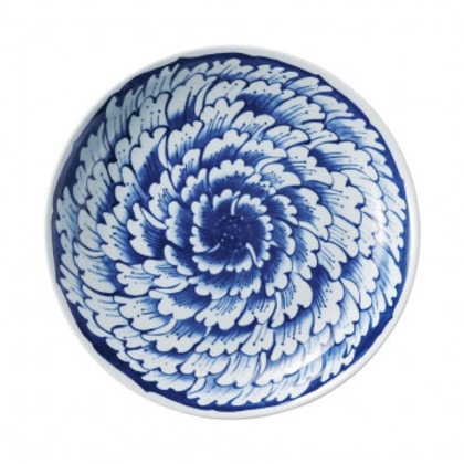 光洋陶器 花伝 大輪牡丹 尺二皿 54973014