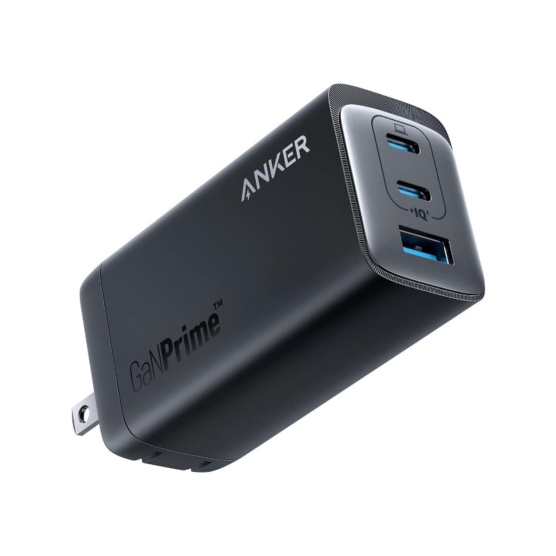 Anker 737 Charger GaNPrime 120W USB PD 充電器 USB-A & USB-C 3ポート【独自技術Anker GaNPrime採用 / PowerIQ 4.0