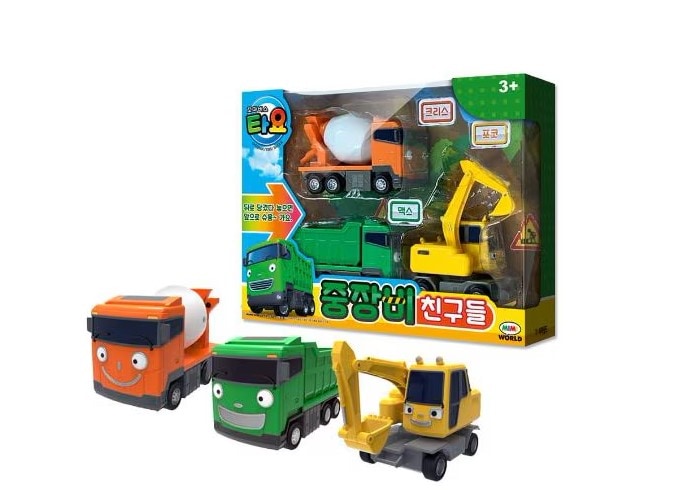 リトルバス/タヨ/重装備の友達/ミニカー/3点セット/フリクションギア/マックス/ポコ/クリス 4,888円