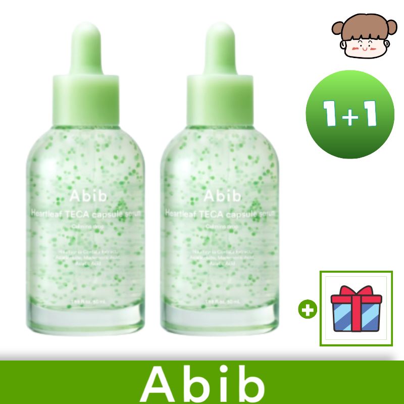 【1+1/鎮静 美容液】Abib グドクダミテカカプセルセラム, 50ml 2個/ドクダミ セラム ドクダミ 美容液 CICA セラム テカ カプセル 鎮静 美容液 赤み ケア 美容液 肌荒れ セラ