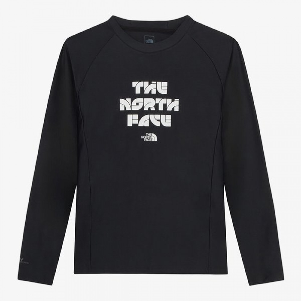 ノースフェイス メンズ サーフィー長袖ラッシュガード BLACK NT7TR05A 5,221円