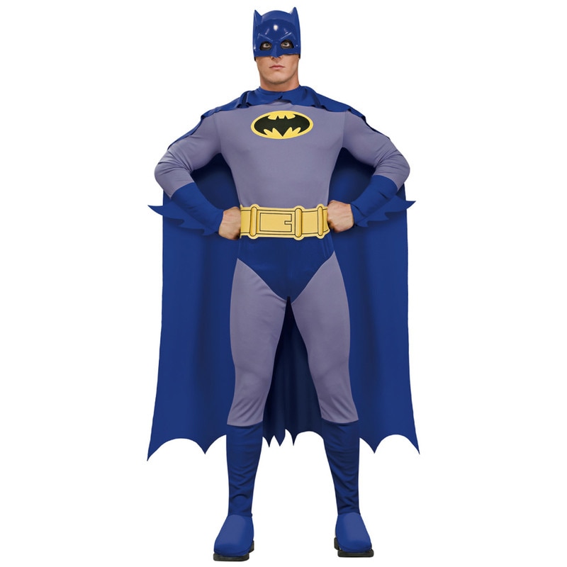 コスプレ 仮装 クラシックバットマン 大人用 L 【 コスプレ 衣装 ハロウィン 仮装 コスチューム パーティーグッズ 正規ライセンス品 余興 アメコミ DCコミック メンズ 公式 男性用 映画キャラ