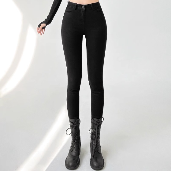 ボトムス パンツ デニムパンツ スキニーパンツ 9分丈 ファスナー ポケット ハイウエスト デニム シンプル カジュアル 大人 おしゃれ お洒落 かっこいい 大人可愛い 大人女子 こなれ感 ラフ