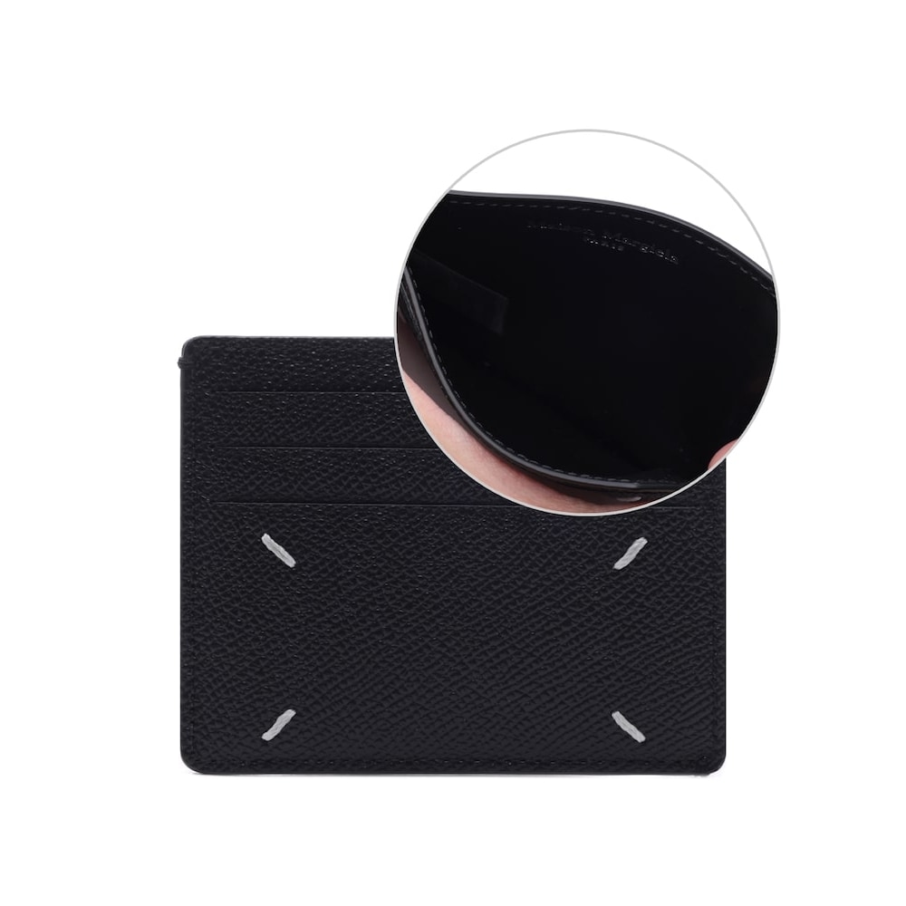 メゾンマルジェラ [メゾンマルジェラ] 24SS メンズステッチカードウォレット (SA2VX0003 P4745 T8013 24S) PVOSA2VX0003P4745T80132