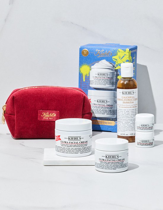 [福袋]ウルトラ フェイシャル クリーム 125ml+50ml+7ml+7ml+カレンデュラトナー125ml+ポーチセット