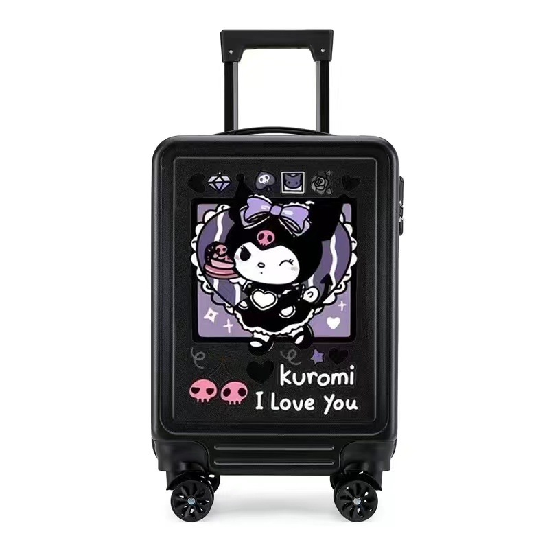 クロミちゃんキャリーケースマスコットセット クロミ お菓子&キャリーバッグ – ラブリーファンシー