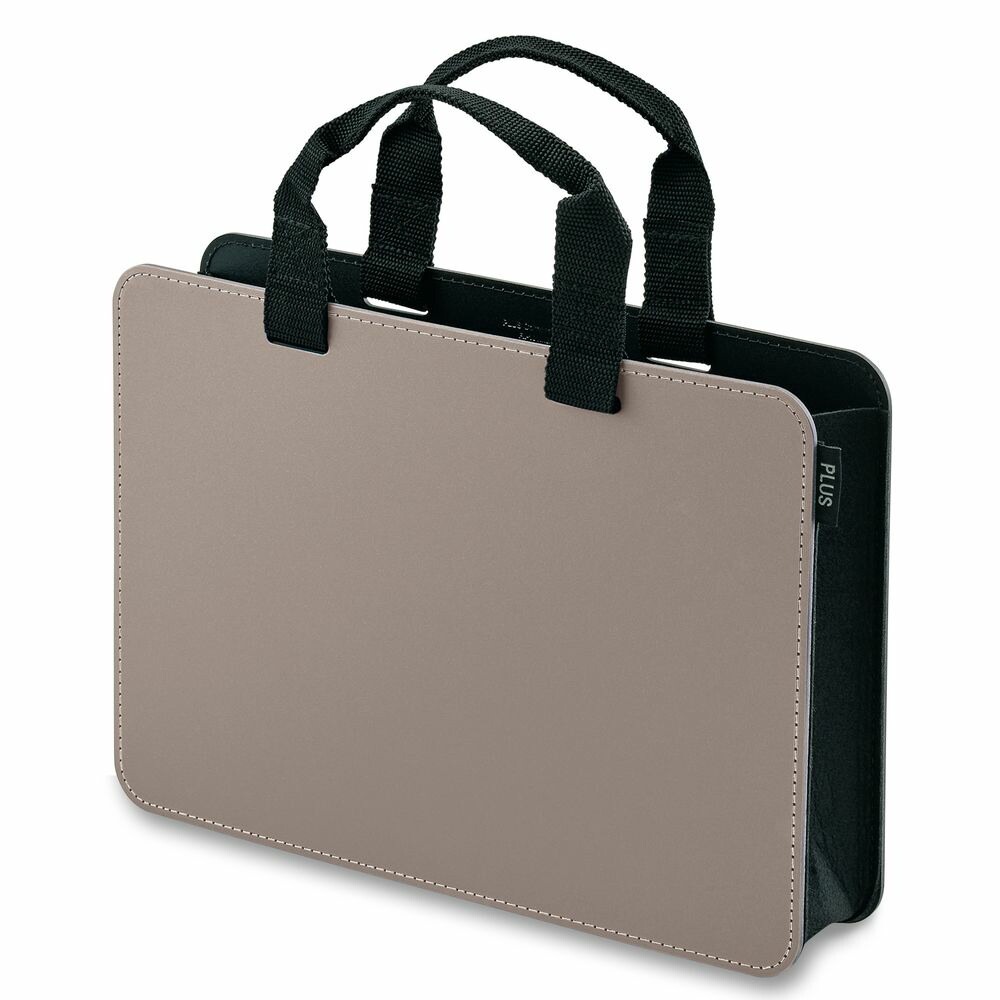 （まとめ買い）モバイルバッグ+ オフィス対応 社内移動用モバイルバッグ スリムタイプ ベージュ FL-101MB [x3]